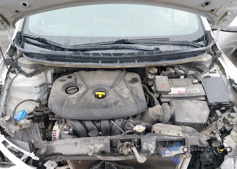 2014 Kia Forte Lx z USA, uszkodzony, nr VIN KNAFX4A65E5163721